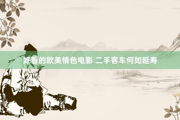 好看的欧美情色电影 二手客车何如延寿